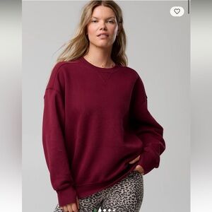 OFFLINE By Aerie Cloud Fleece Oversized Crewneck Sweatshirt